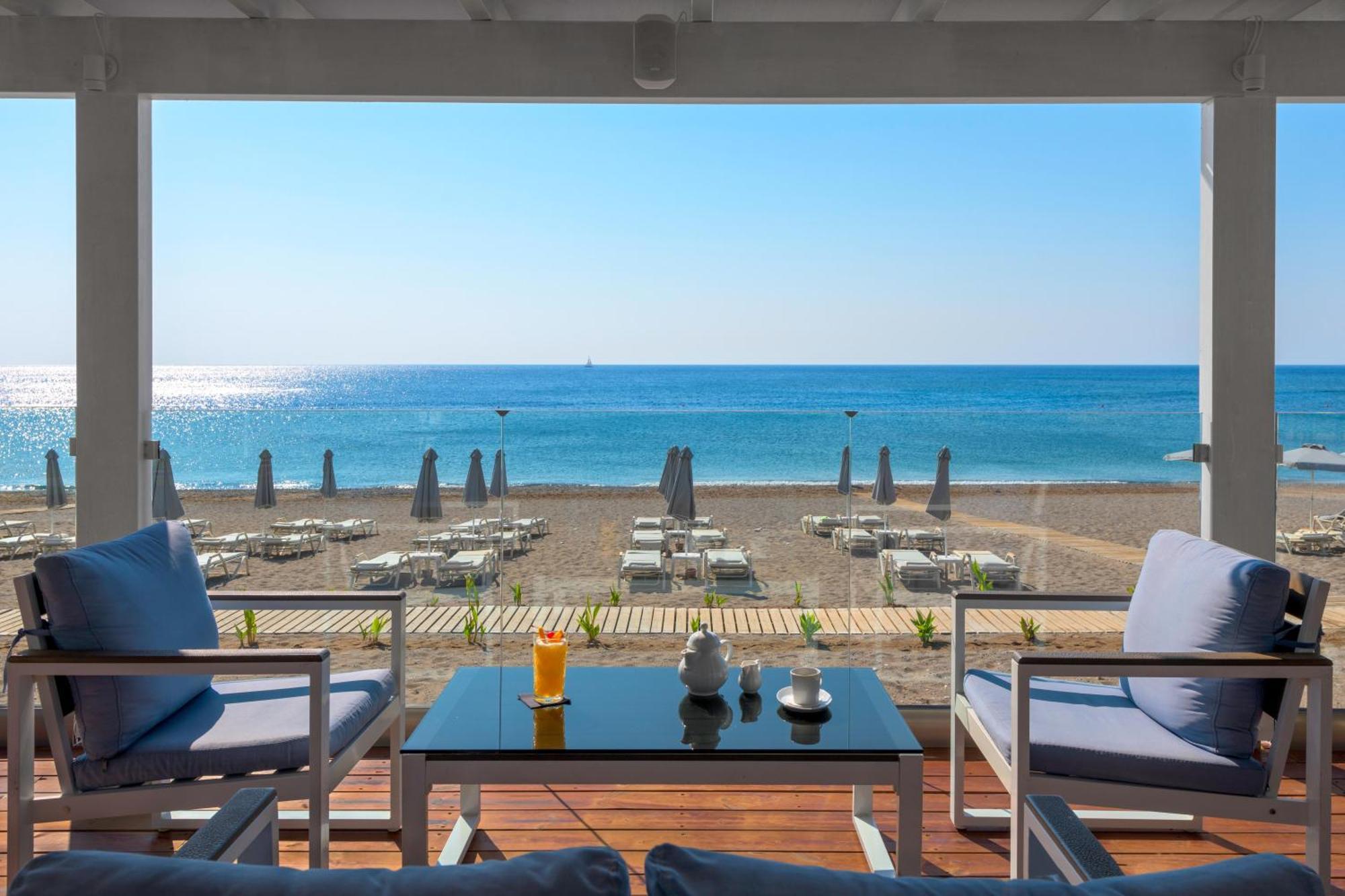 Rodos Palladium Leisure & Wellness Kallithéa Exterior foto Beach at the Grand Resort