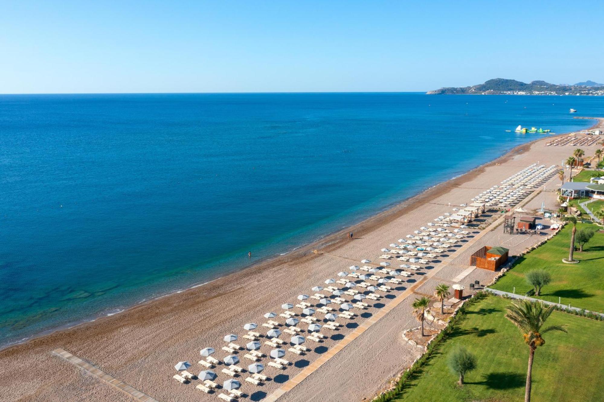 Rodos Palladium Leisure & Wellness Kallithéa Exterior foto Ladies Beach