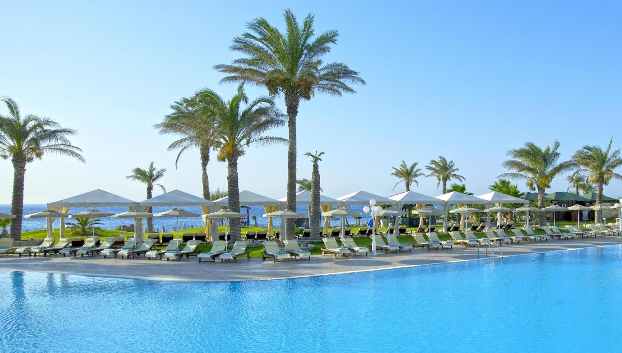 Rodos Palladium Leisure & Wellness Kallithéa Exterior foto Pool at the Grand Resort