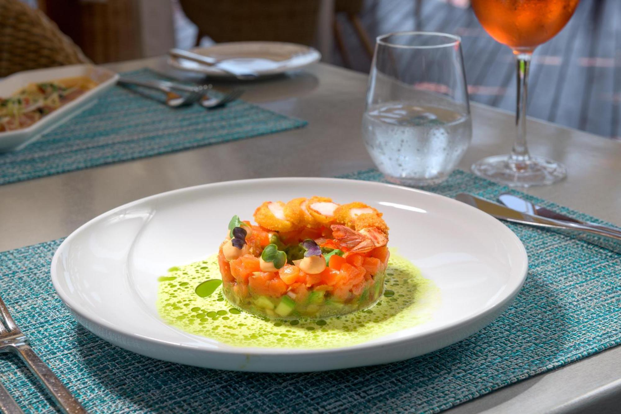 Rodos Palladium Leisure & Wellness Kallithéa Exterior foto A shrimp cocktail